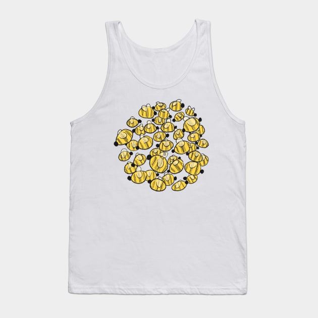 Ball of Bees Tank Top by Unbrokeann
